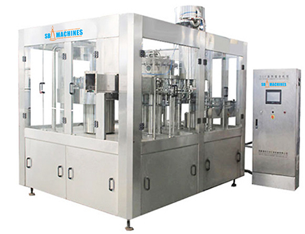 Automatic Rotary Pet Bottle Rinsing Filling And Capping Machine